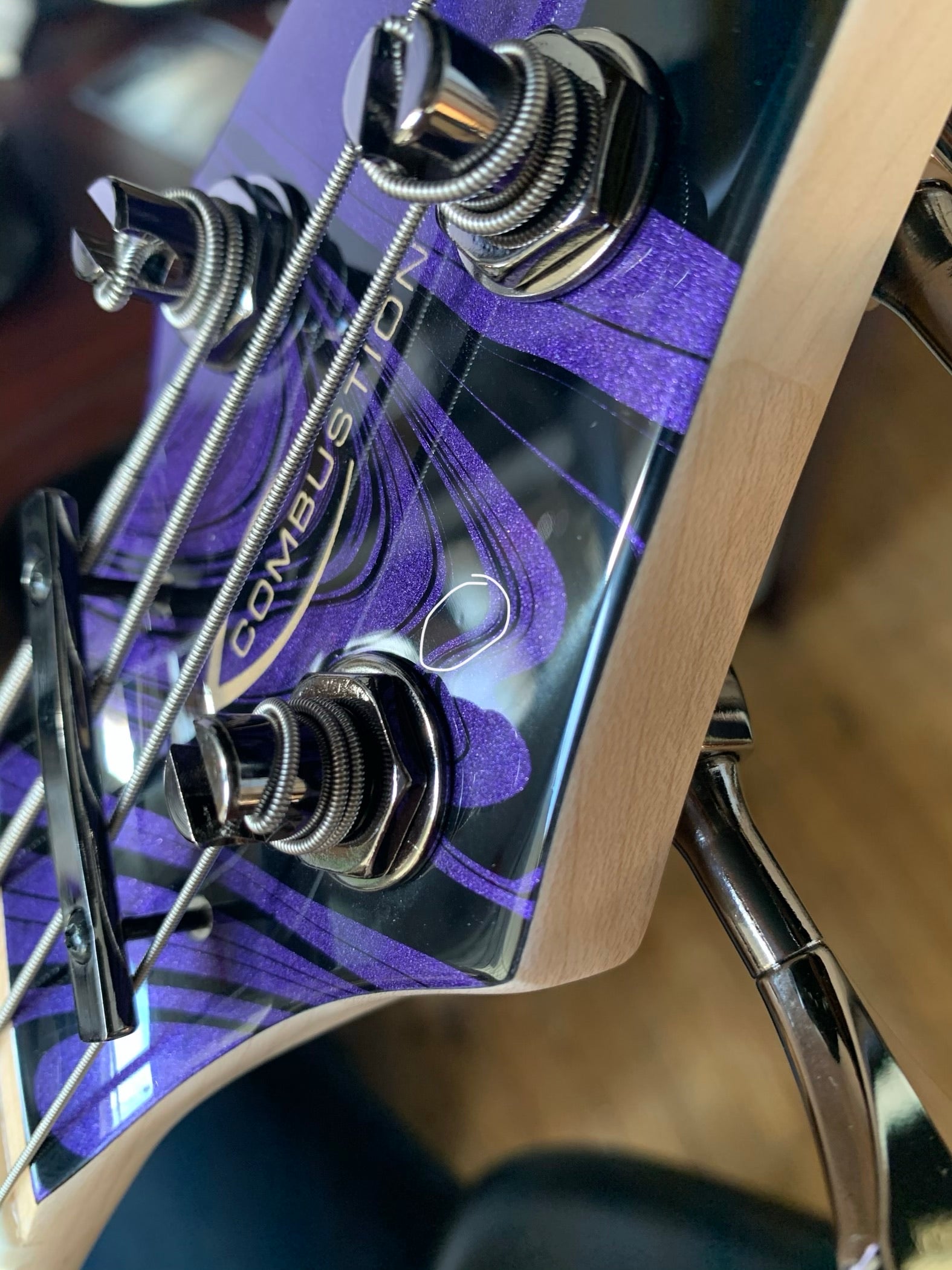 Dingwall NG-3 4-String Purple Metallic Swirl B-STOCK – Ish Guitars
