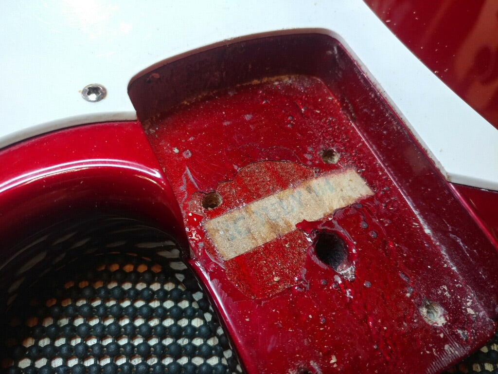 1977-1978 Fender Fretless P-Bass 2004 Body Candy Apple Red