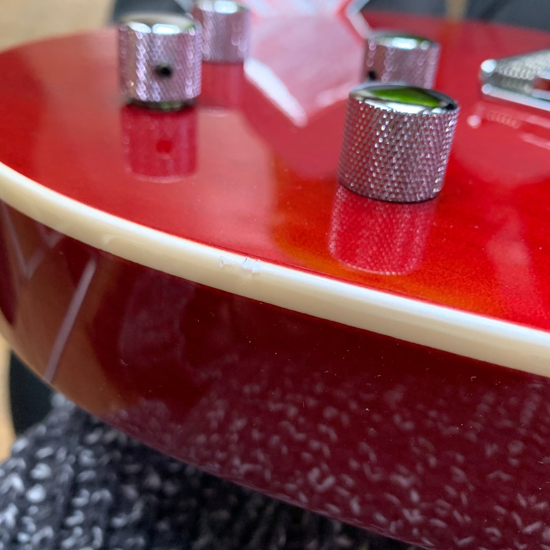 2000 Fender Squier Master Series Telecaster Standard Thinline Candy Apple Red