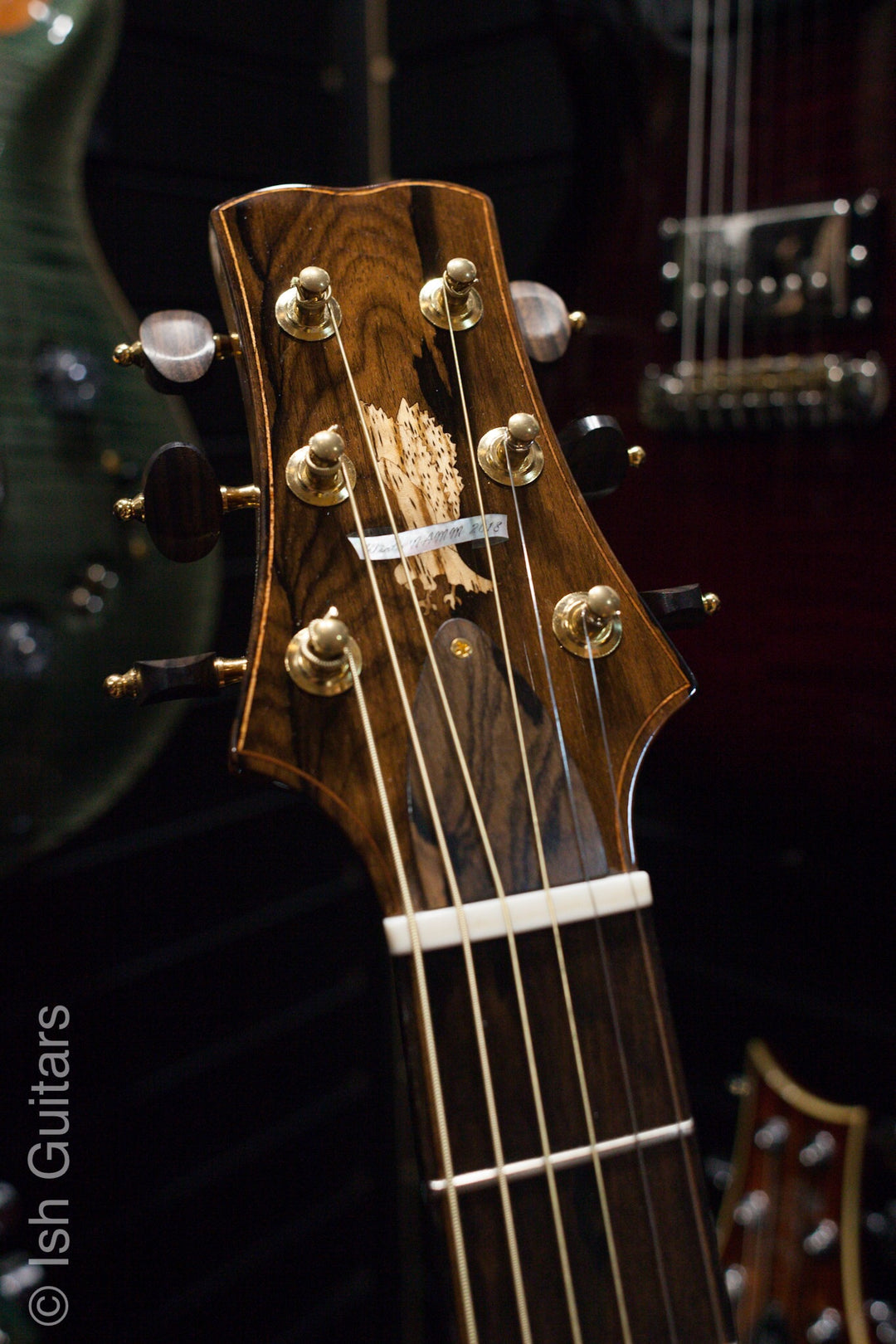 NAMM Paul Reed Smith PRS Private Stock Angelus Acoustic Electric Guitar