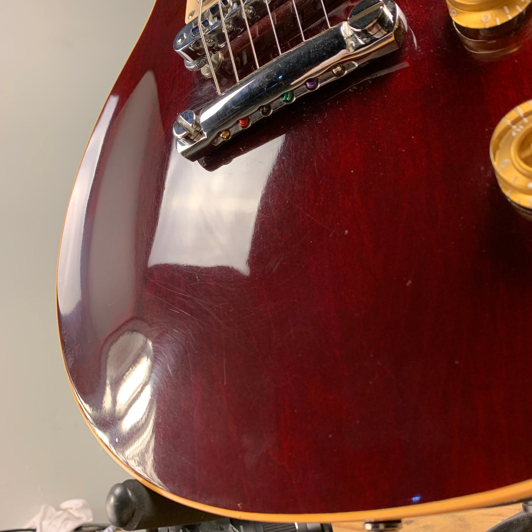 1987 Gibson Les Paul Standard Wine Red