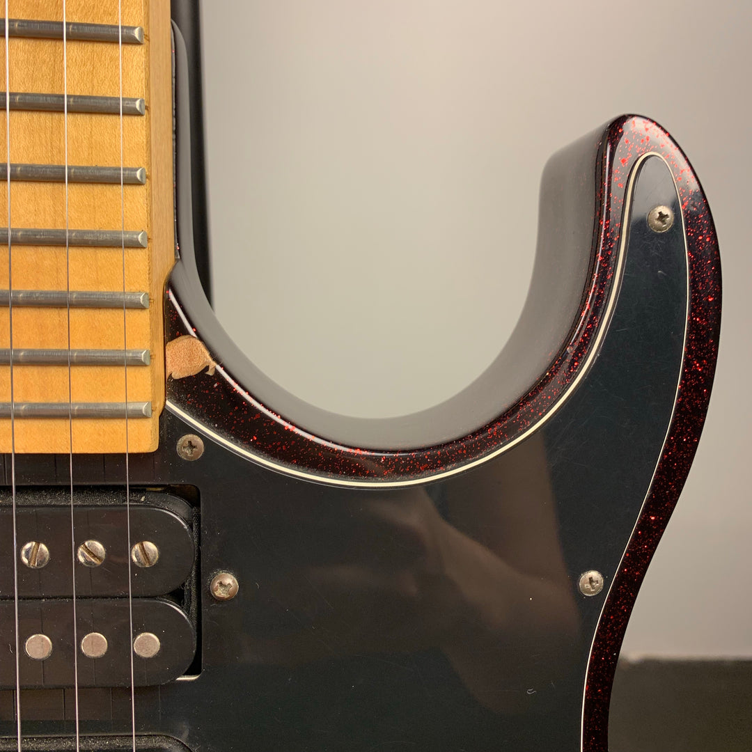 1990s Washburn MG-44 Black Cherry Sparkle