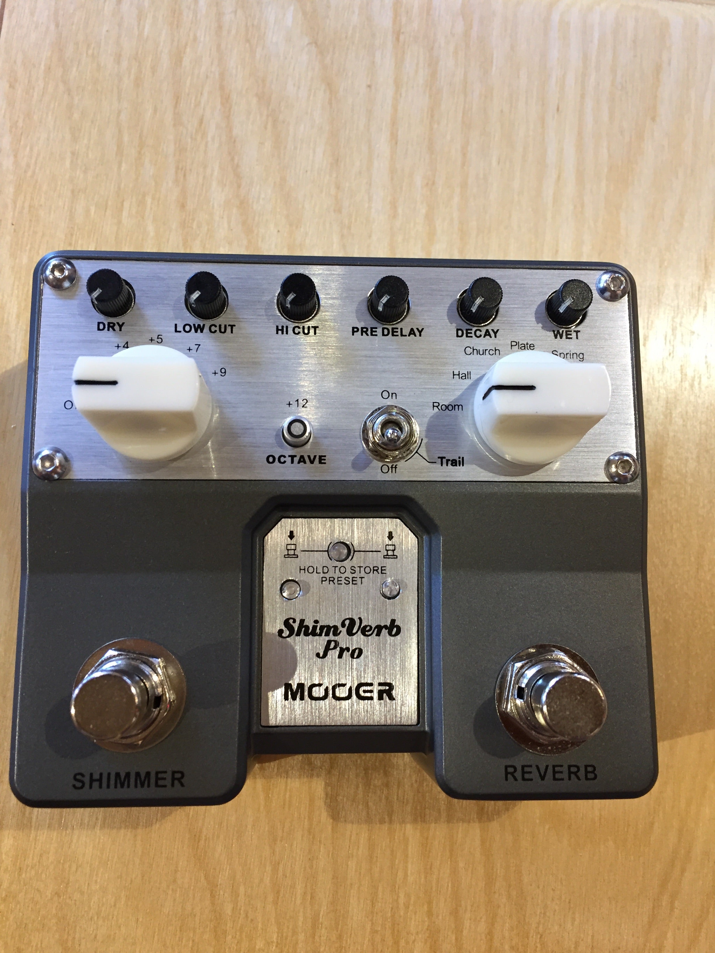 Mooer Shim Verb Pro Digital Reverb Pedal Twin Series – Ish Guitars