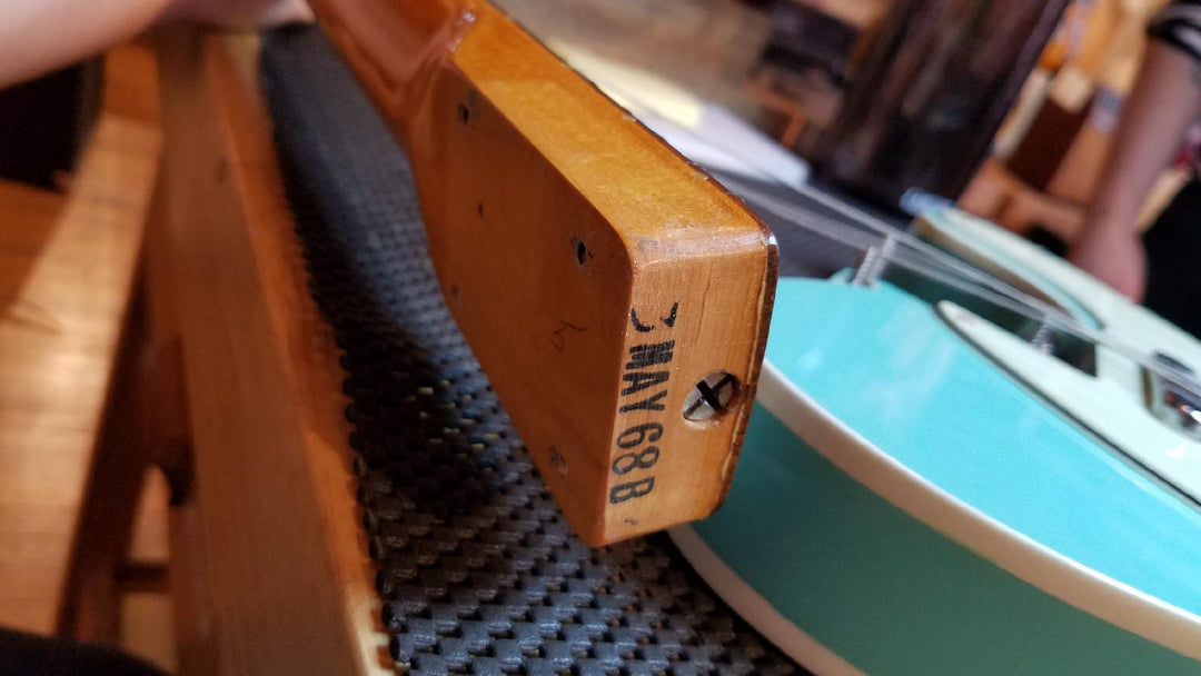 1968 Fender Telecaster Custom Refinished Teal