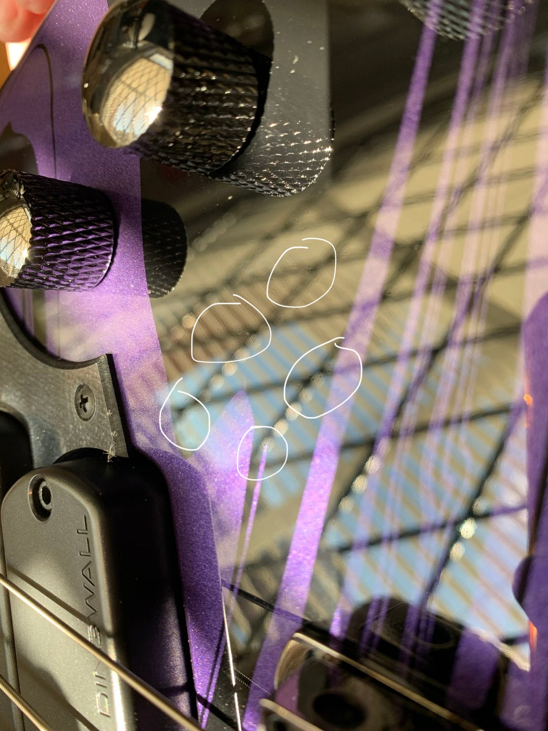 Dingwall NG-3 5-String Purple Metallic Swirl B-STOCK