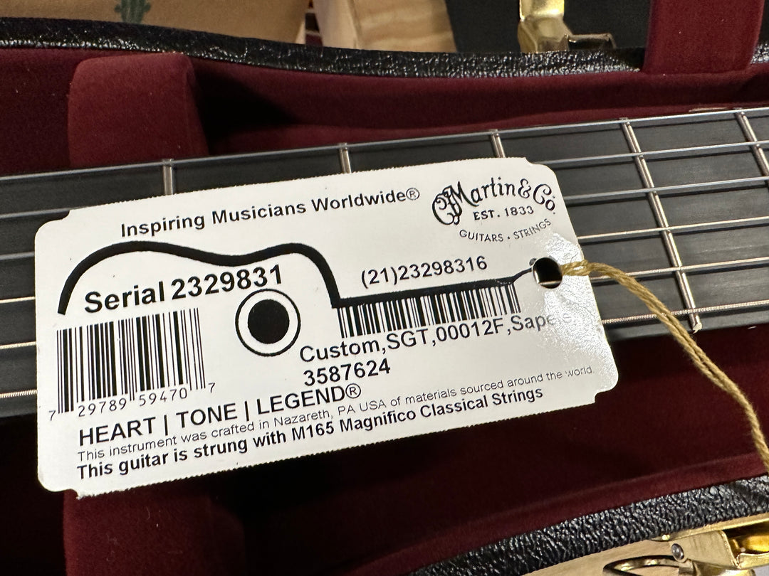 Martin Custom Shop 000-18 12 Fret Slotted Headstock Sitka Spruce Natural