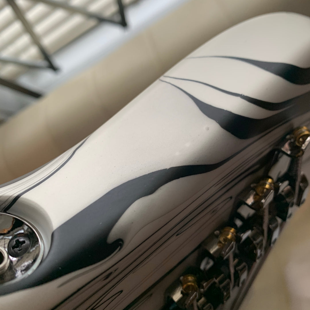 Dingwall NG3 4-String Ducati White Swirl B-Stock