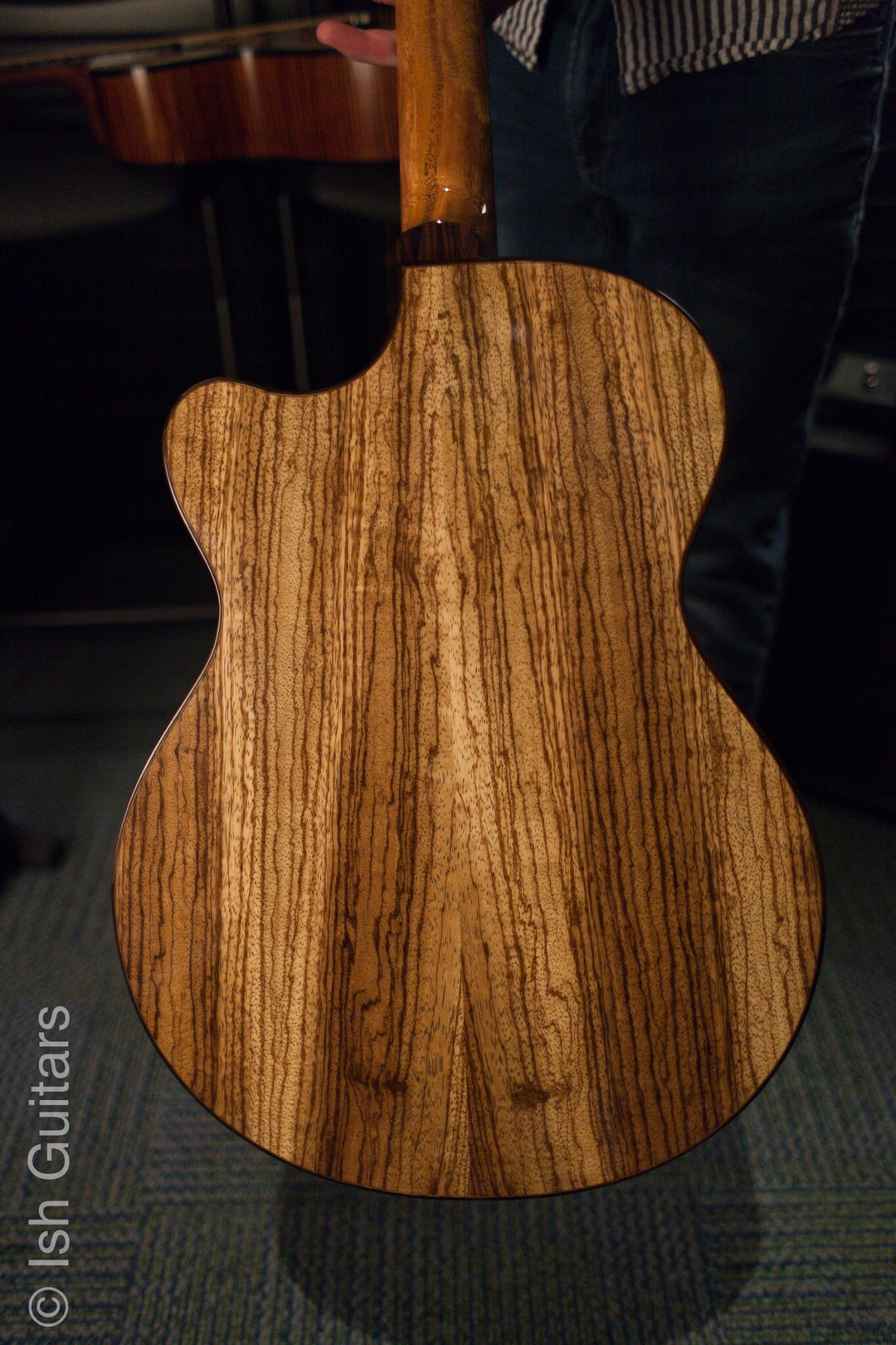 NAMM Paul Reed Smith PRS Private Stock Angelus Acoustic Electric Guitar