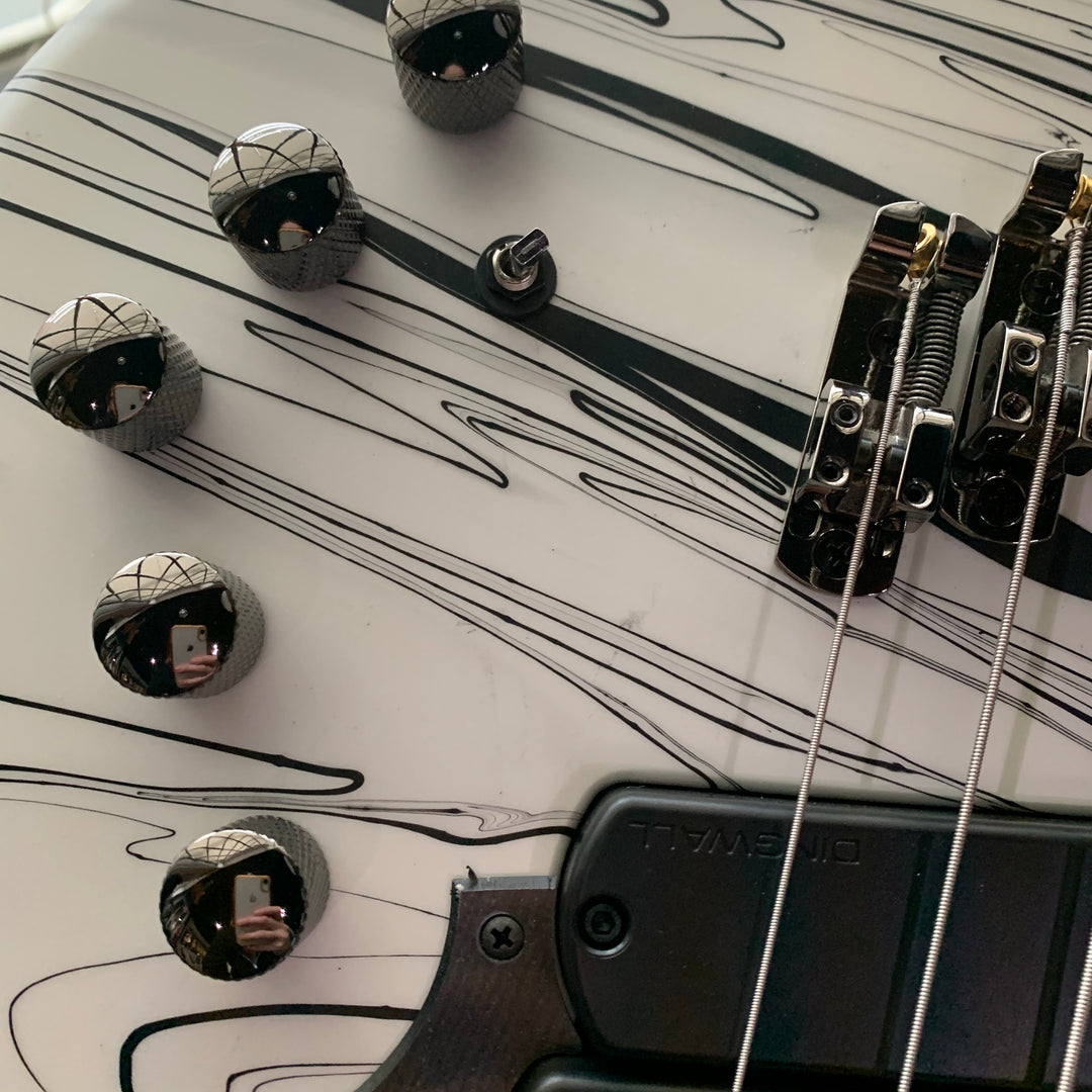 Dingwall NG3 4-String Ducati White Swirl B-Stock