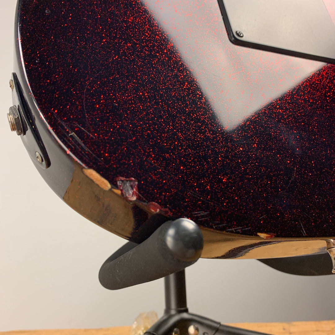 1990s Washburn MG-44 Black Cherry Sparkle
