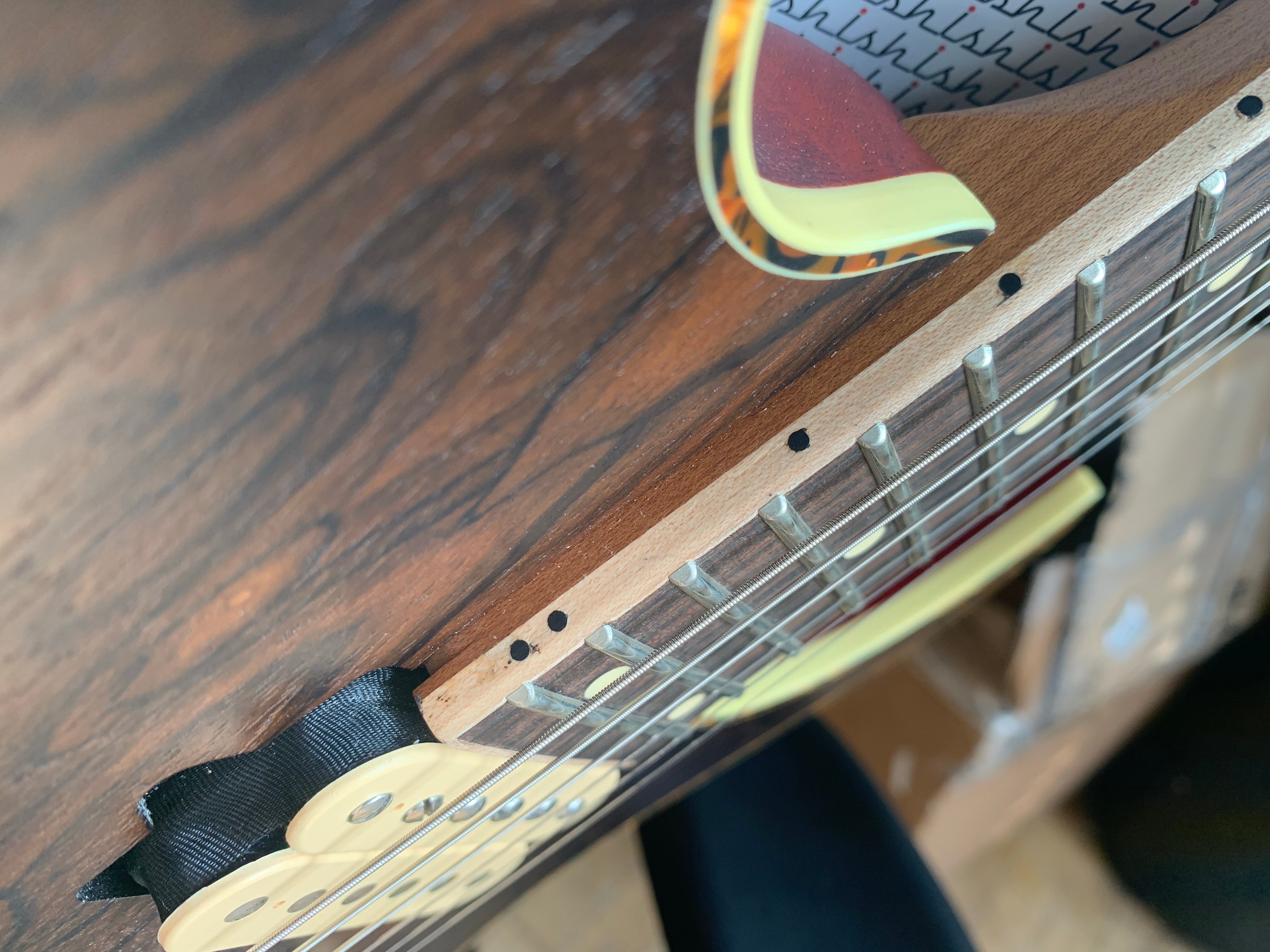 B-Stock Ibanez RGEW521ZC Ziricote Top Natural Flat Finish – Ish