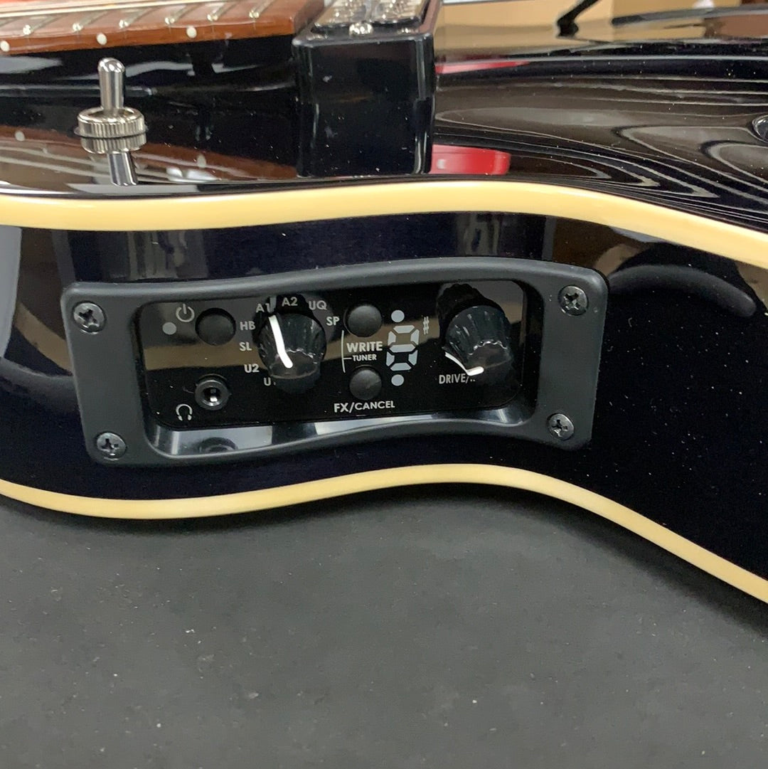 Vox VGA-3D Giulietta Archtop Trans Black - Demo