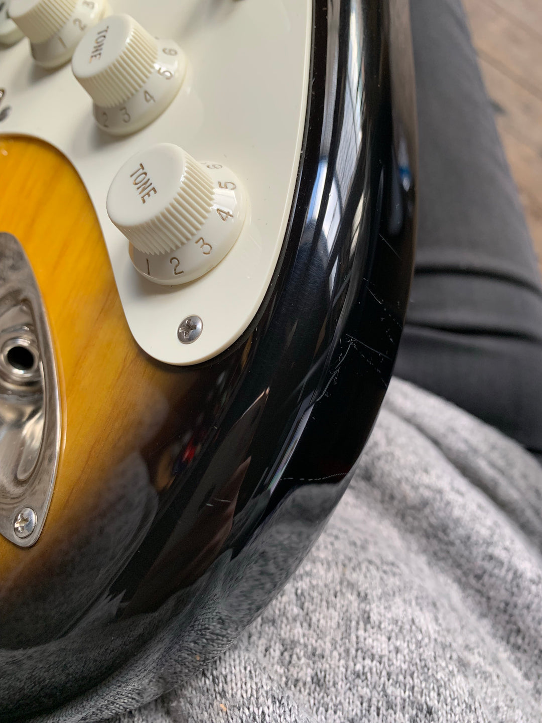 2014 D’Pergo Vintage Limited Strat Tobacco Sunburst