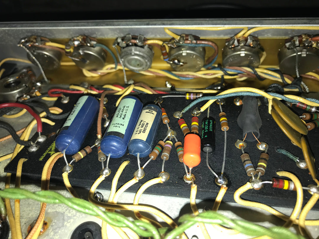 1968 Fender Deluxe Reverb "Drip Edge" w/ Footswitch