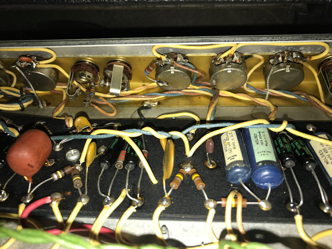 1968 Fender Deluxe Reverb "Drip Edge" w/ Footswitch
