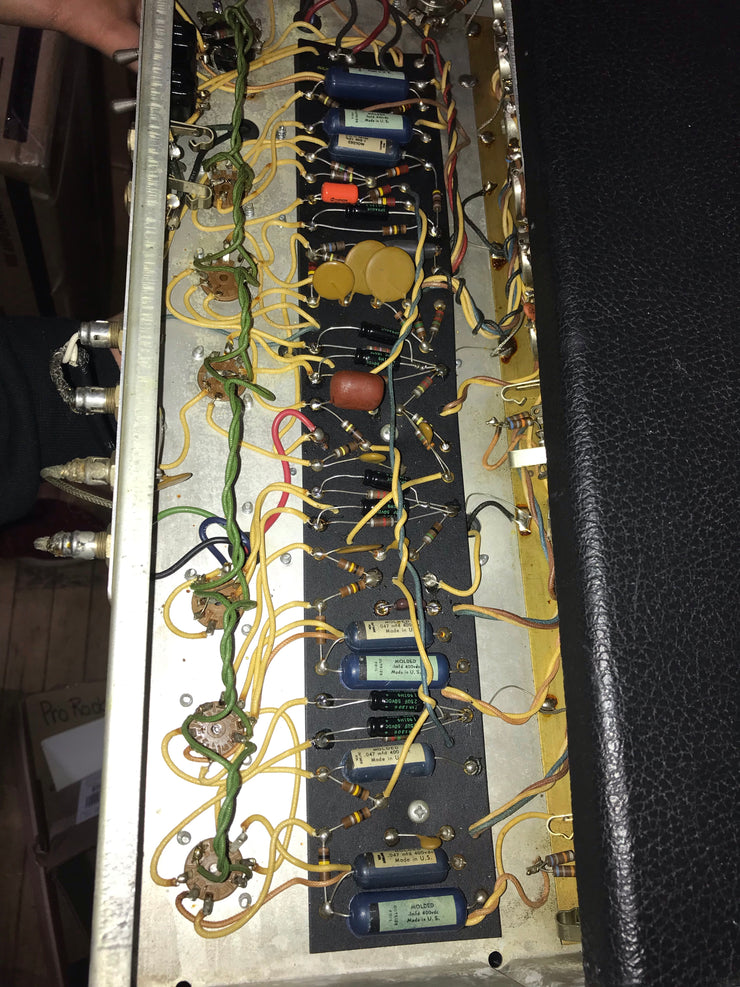 1968 Fender Deluxe Reverb "Drip Edge" w/ Footswitch
