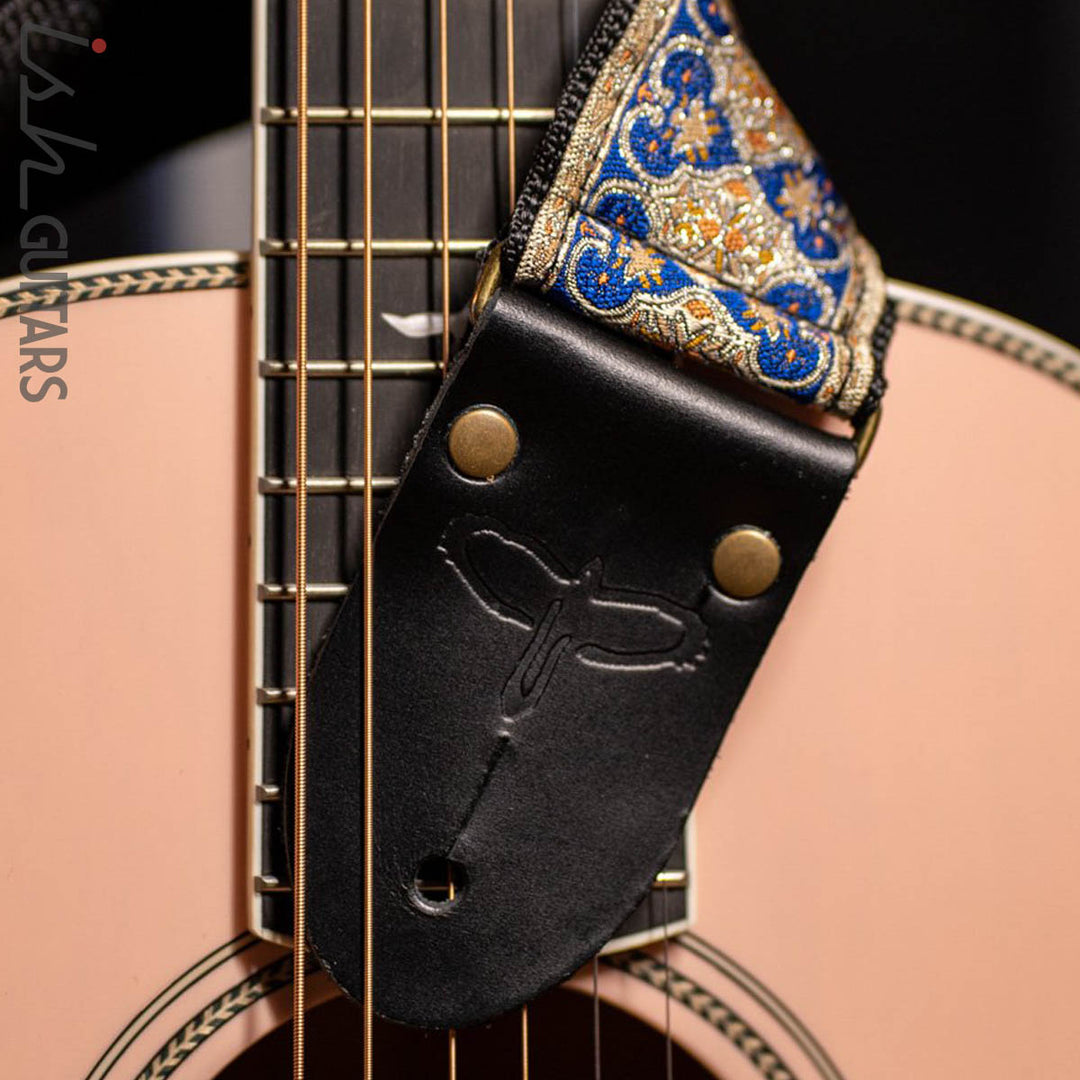 PRS 2” Retro Guitar Strap Blue/Silver Limited Edition
