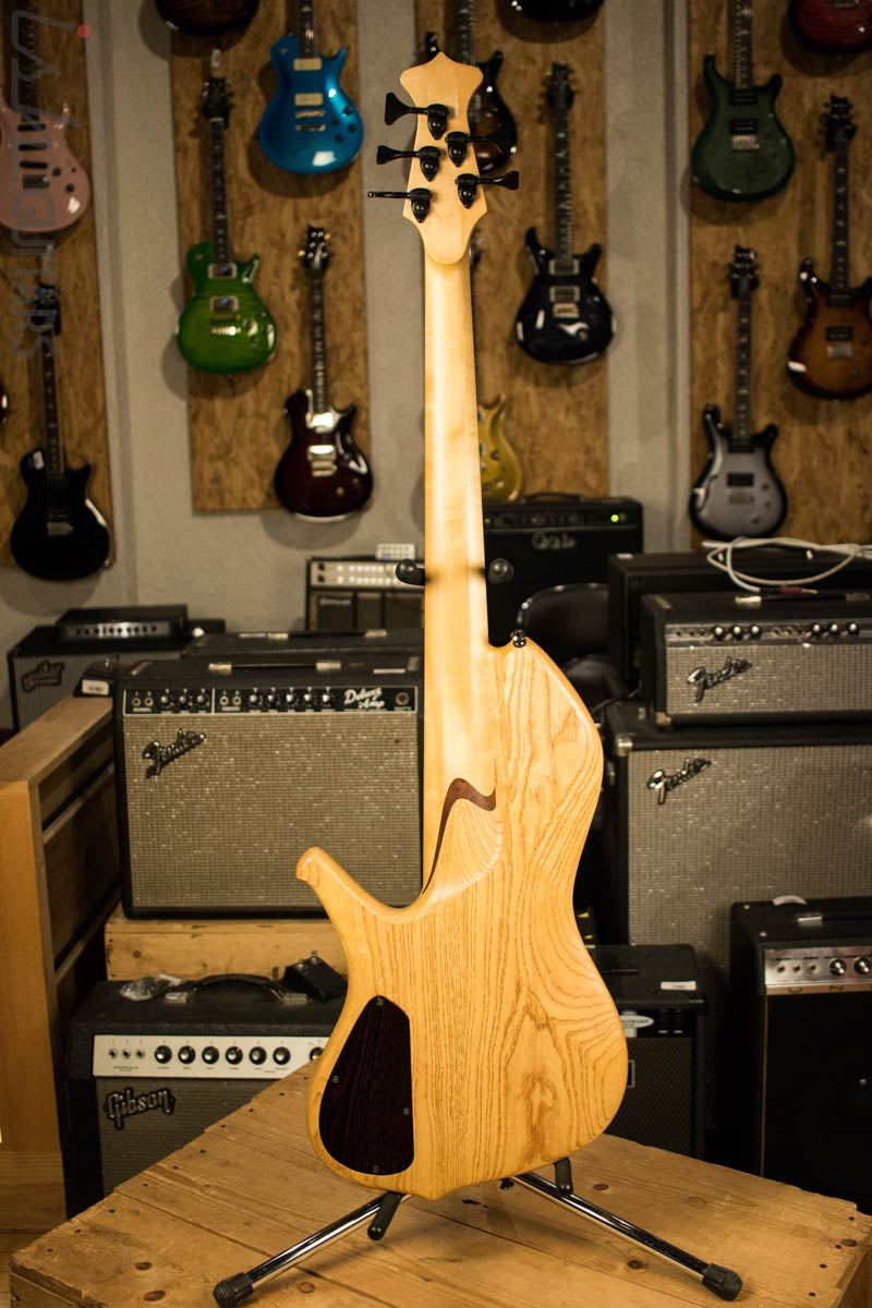 Ken Lawrence Brase 5 Fretless Cocobolo Piezo