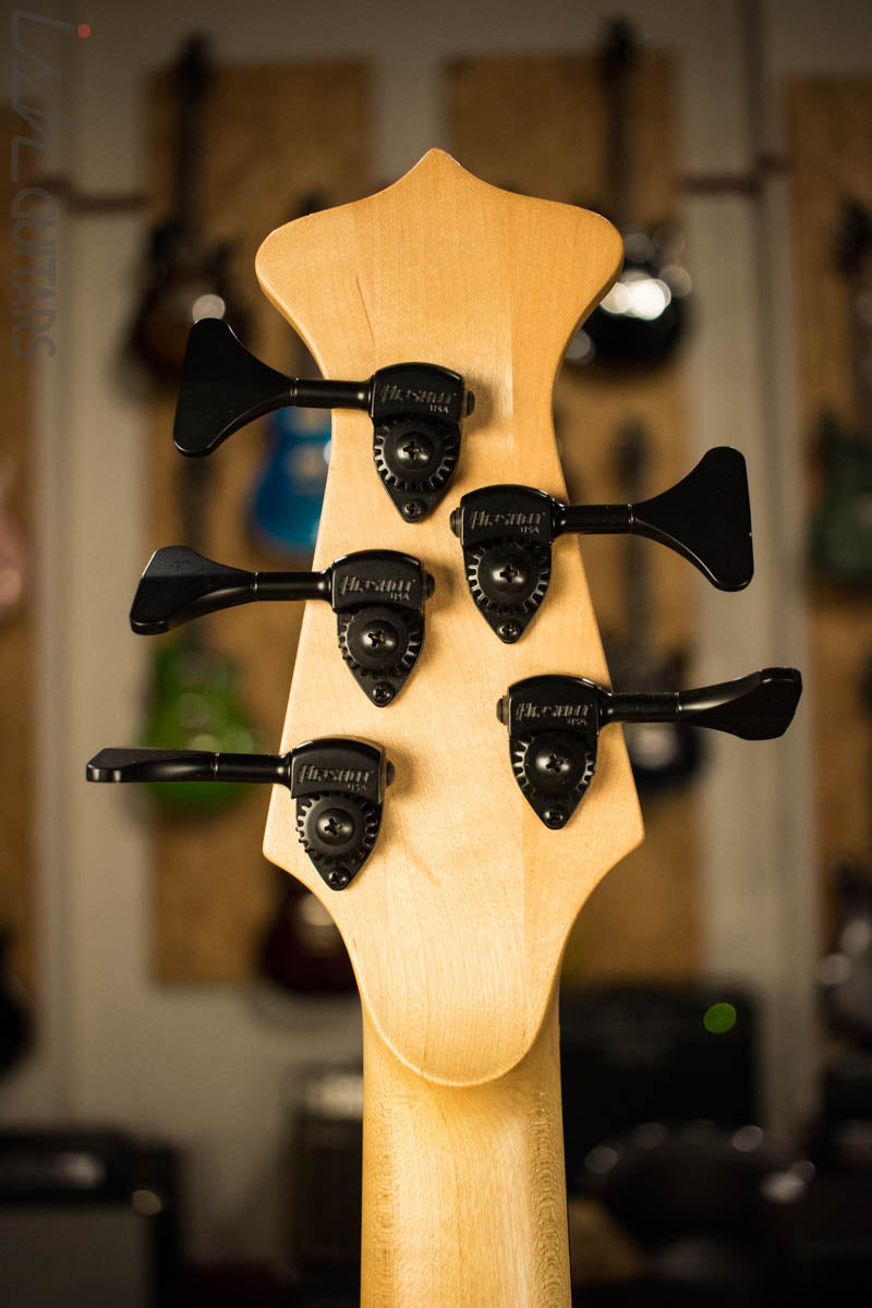 Ken Lawrence Brase 5 Fretless Cocobolo Piezo