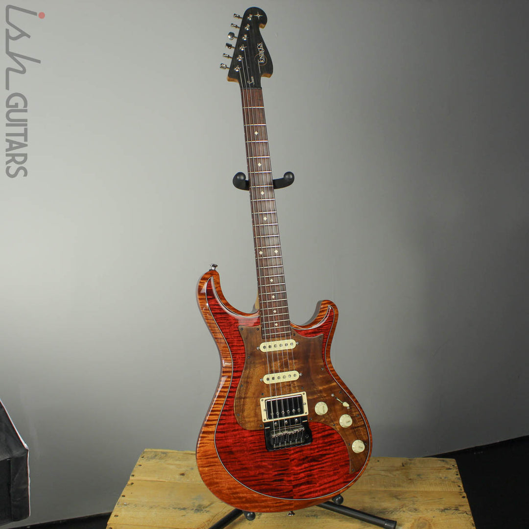 Knaggs Guitars Chesapeake Severn Burgundy/Copper