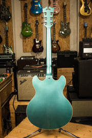 D'angelico Premier DC Ocean Turquoise Semi-Hollow Double Cutaway Electric Guitar