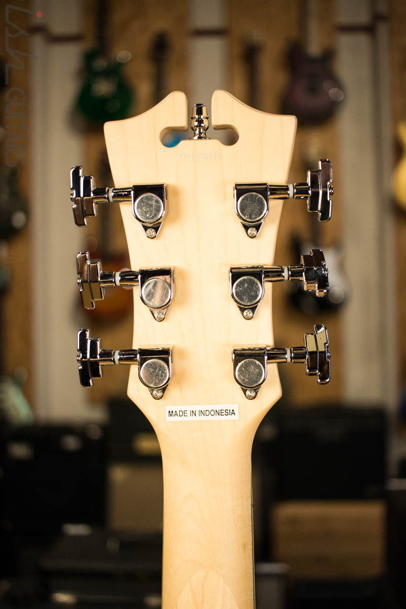 D’Angelico Premier Series Ludlow Electric Guitar with Stopbar Tailpiece Army Green