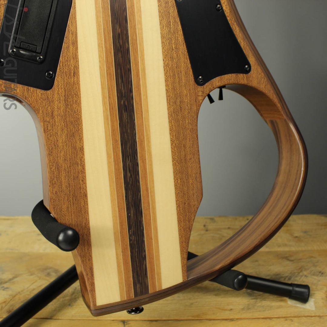 Paul Lairat Stega Luxe 5 String Koa Bass Guitar