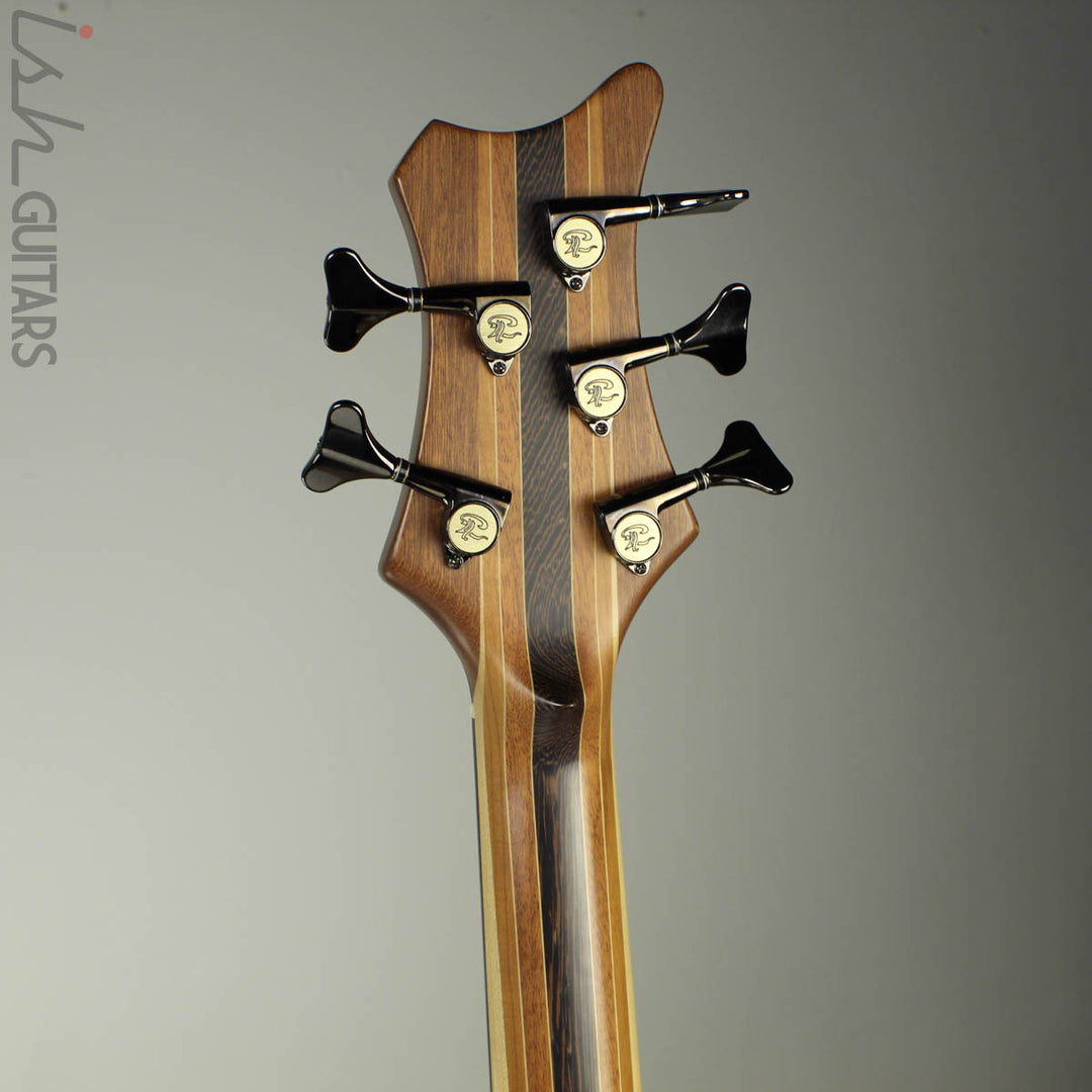 Paul Lairat Stega Luxe 5 String Koa Bass Guitar