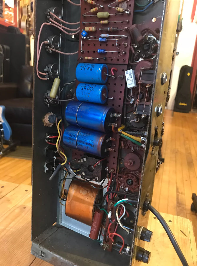 1968 Marshall Plexi Amplifier Head &amp; 68/69 Marshall Slant 4x12 Cabinet w/ Magus Ultimate Attenuator