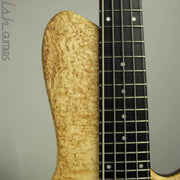 Mattisson Series I "Swiss" 5-String 'Headed Headless' Masur Birch Bass