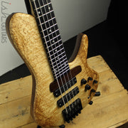 Mattisson Series I "Swiss" 5-String 'Headed Headless' Masur Birch Bass