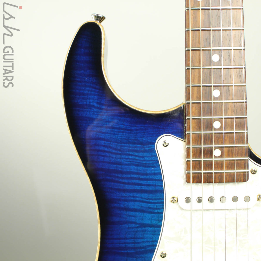 Melancon Classic Artist Strat Flame Maple Top Blueburst