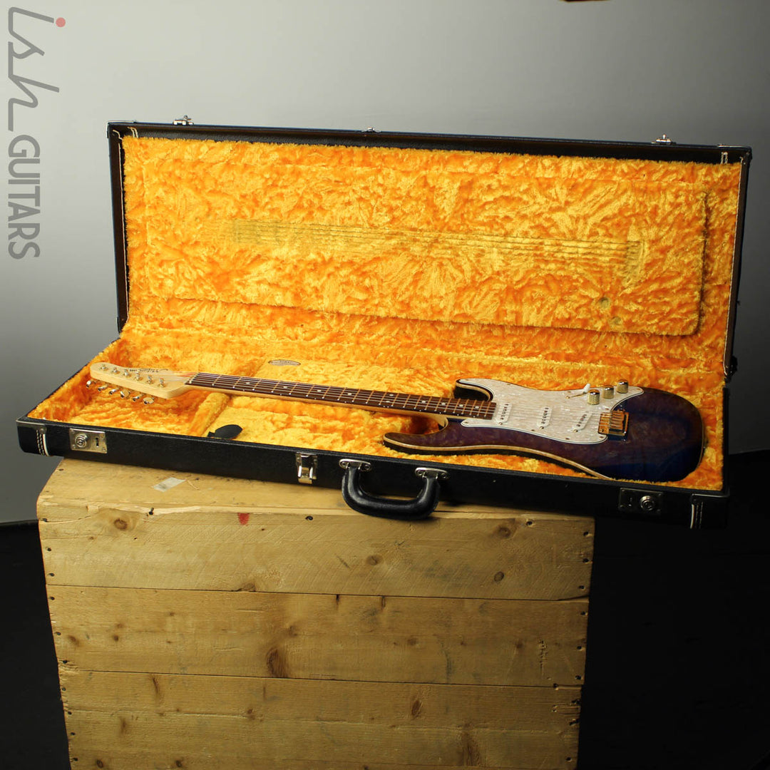 Melancon Classic Artist Strat Flame Maple Top Blueburst