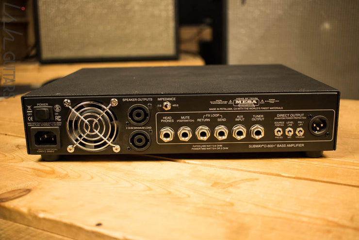 Mesa Boogie Subway D800+ Bass Amp Head