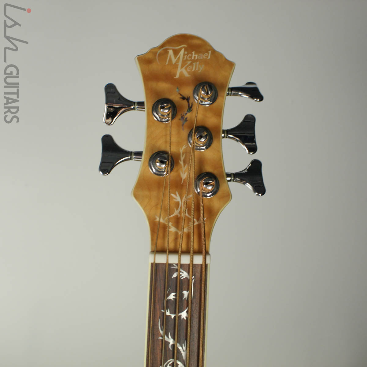 Michael Kelly Dragonfly 4 Left Hand Acoustic Bass Natural