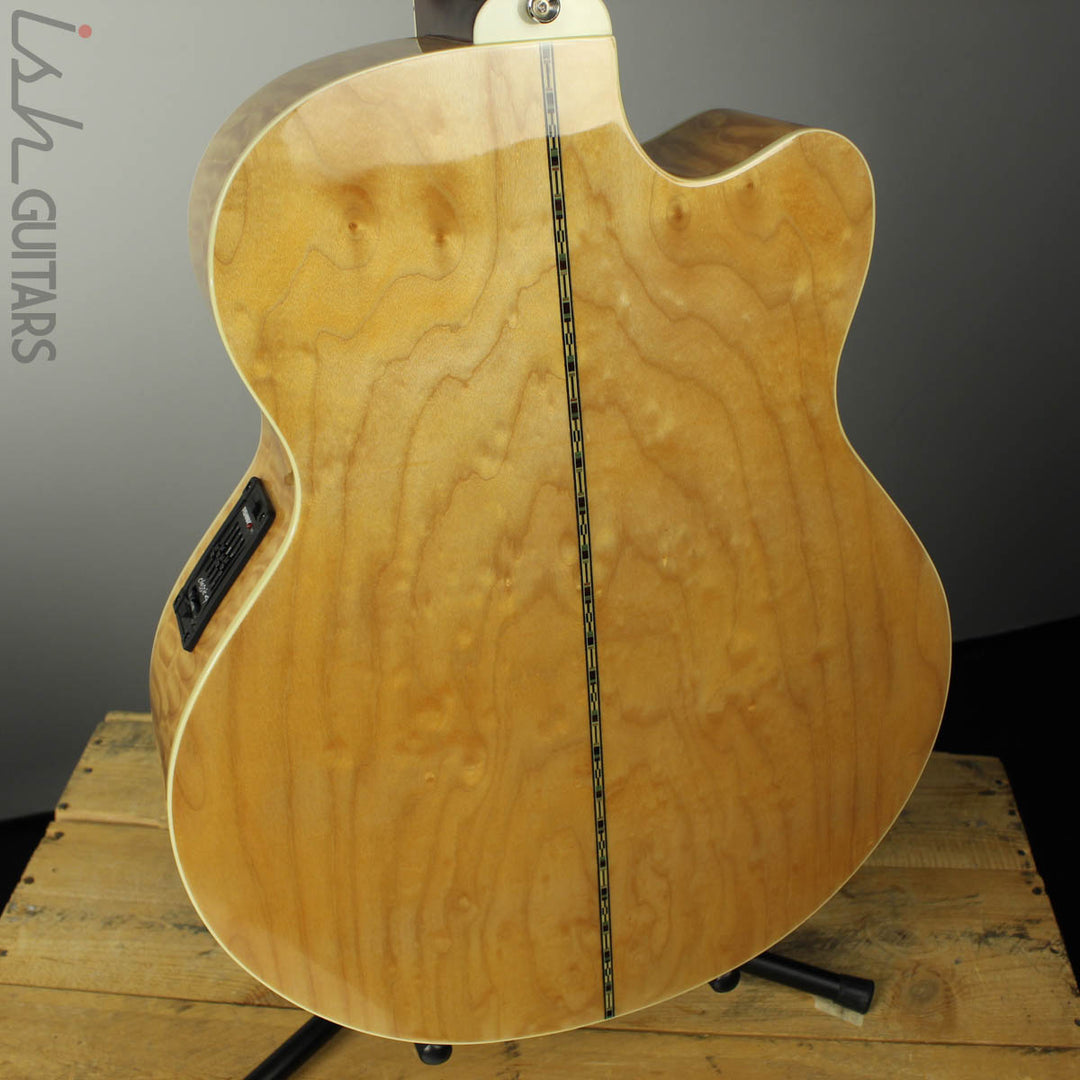 Michael Kelly Dragonfly 4 Left Hand Acoustic Bass Natural MKDF5FLLHN