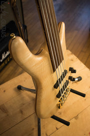 Spector Custom Euro LX5 Fretless Bass Natural