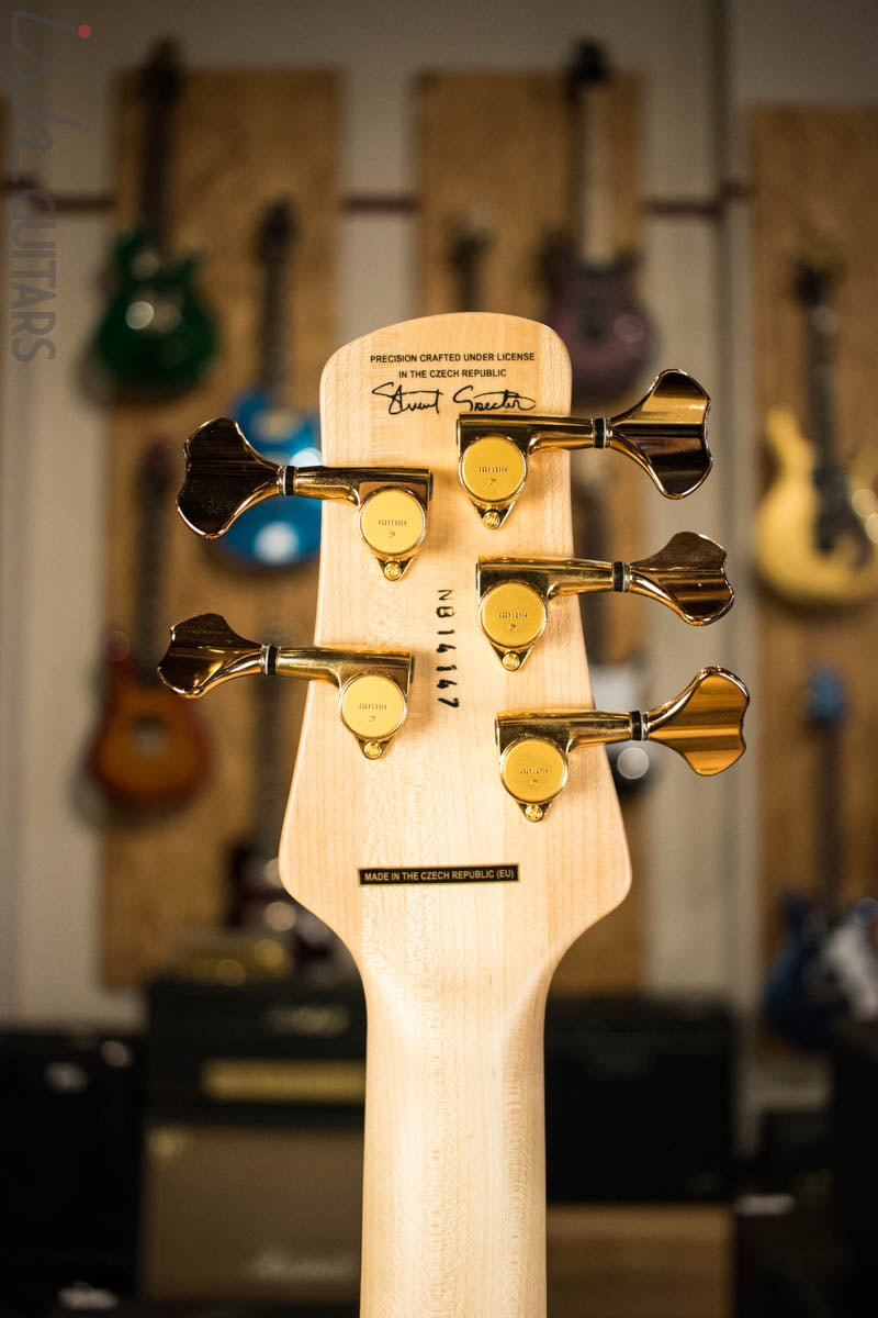 Spector Custom Euro LX5 Fretless Bass Natural