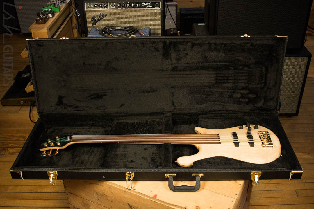 Spector Custom Euro LX5 Fretless Bass Natural
