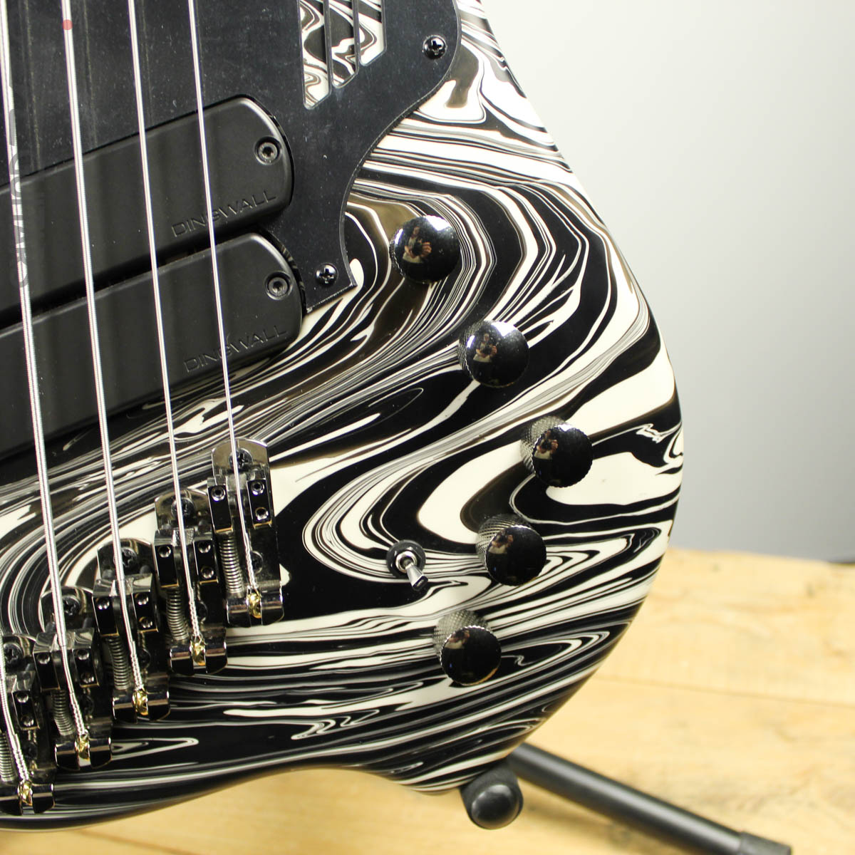 Dingwall NG2 5-String Ducati White Swirl B-STOCK – Ish Guitars