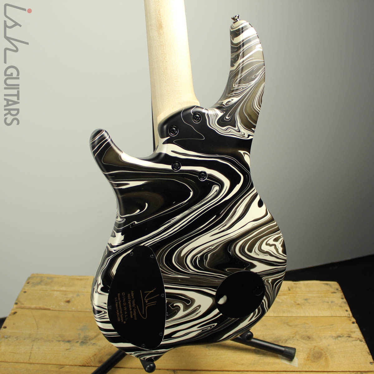 Dingwall NG2 5-String Ducati White Swirl B-STOCK – Ish Guitars
