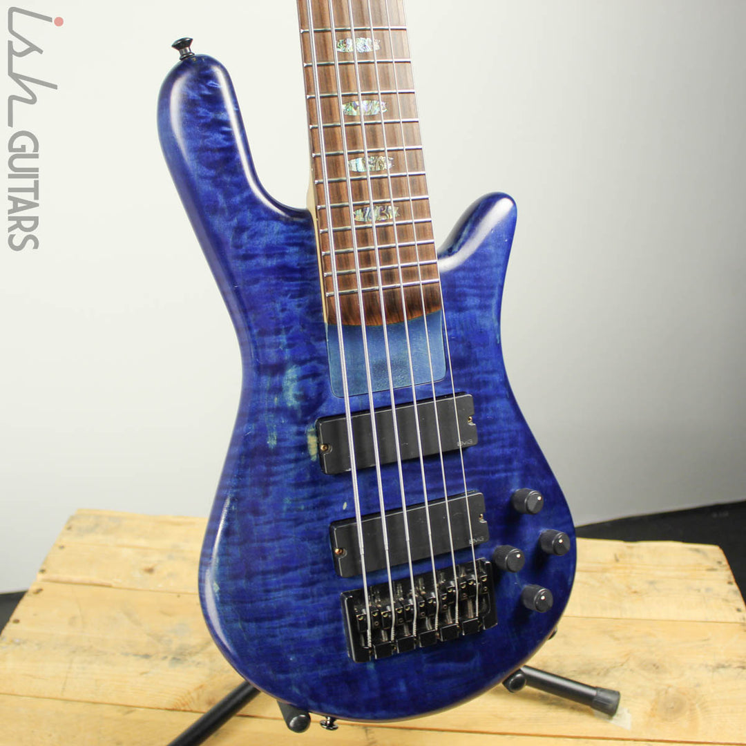 2004 Spector NS-JH6 Blue Flame Maple