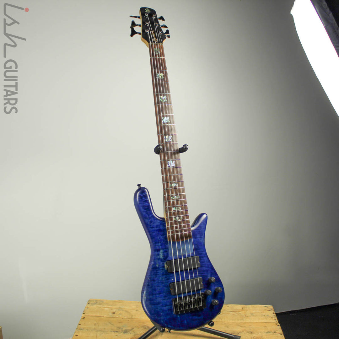 2004 Spector NS-JH6 Blue Flame Maple