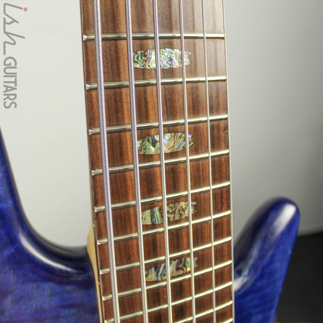 2004 Spector NS-JH6 Blue Flame Maple
