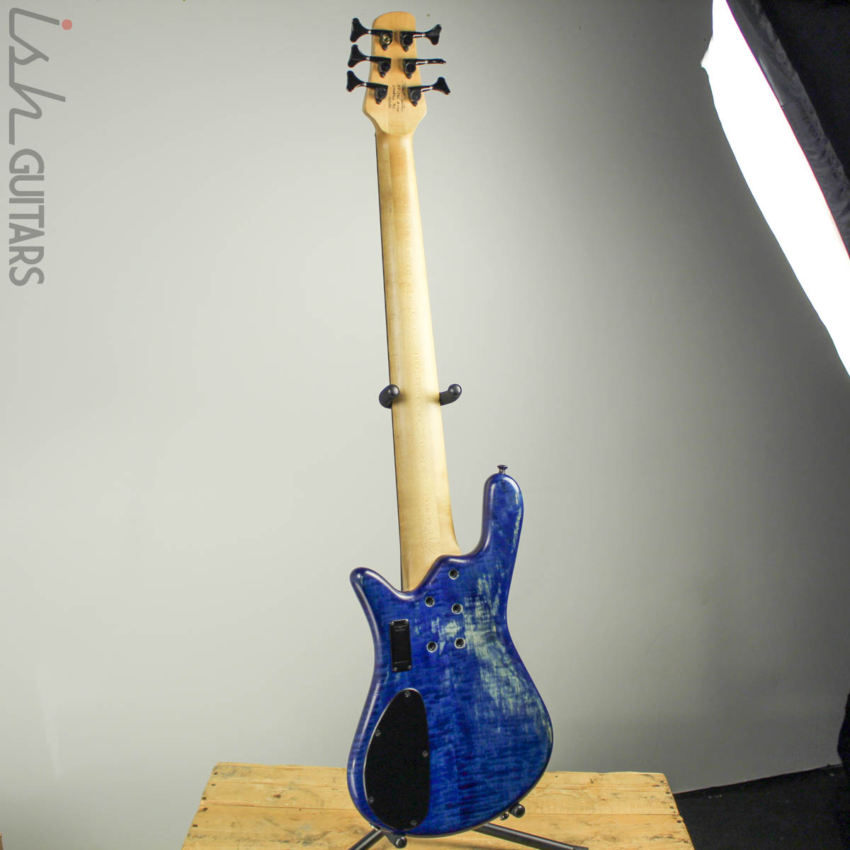 2004 Spector NS-JH6 Blue Flame Maple – Ish Guitars 2004 Spector NS-JH6 Blue Flame Maple – Ish Guitars