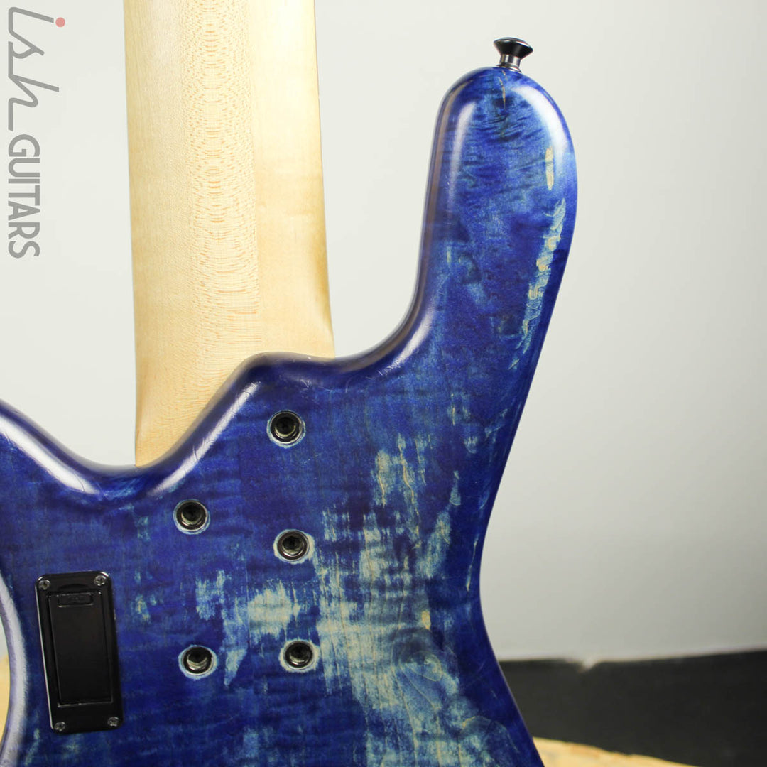 2004 Spector NS-JH6 Blue Flame Maple