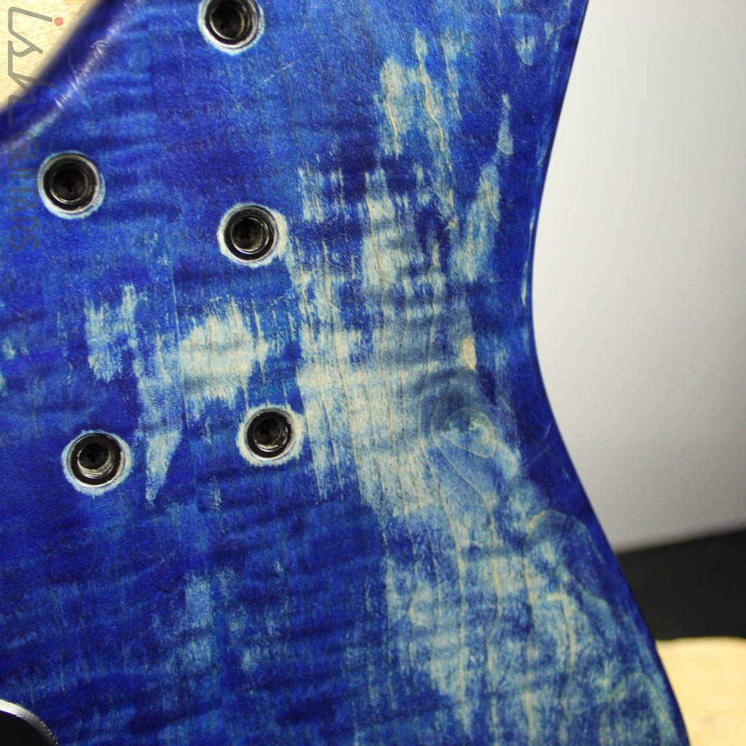 2004 Spector NS-JH6 Blue Flame Maple