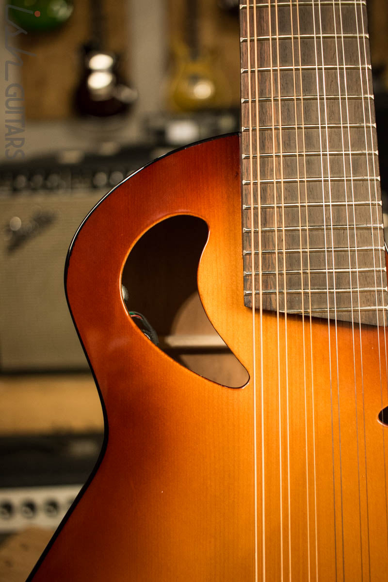 Veillette Avante Griffin 12 string Tobacco Burst