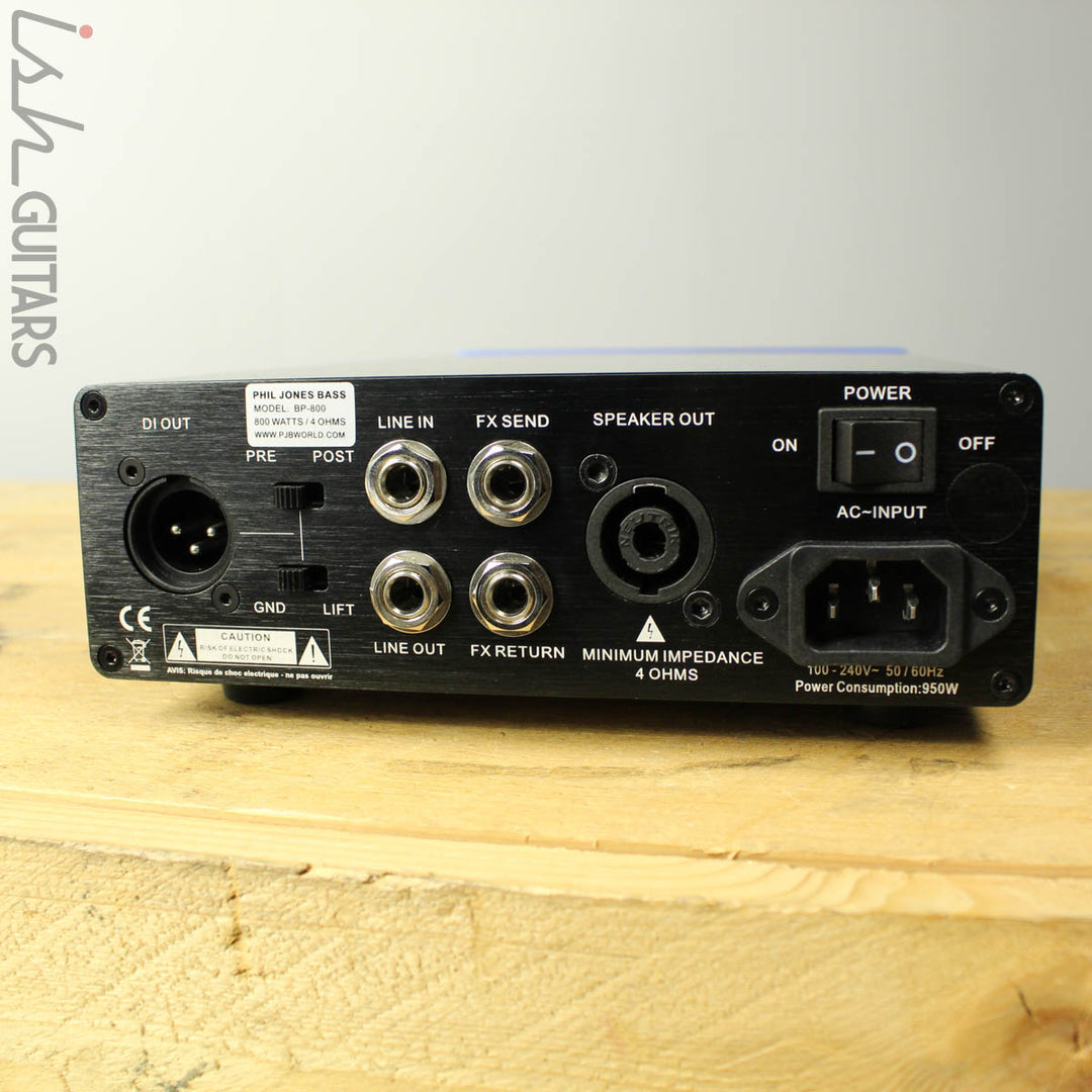 Phil Jones 800W Digital Bass Amp Head BP-800 Store Demo