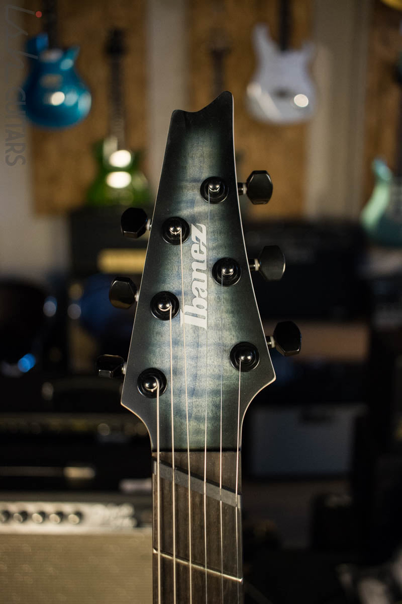 2018 Ibanez RGD RGDIM6FM Iron Label Multi-Scale Cerulean Blue